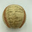 1972 Oakland A's Athletics World Series Champs Team Signed Baseball JSA COA