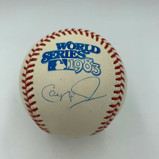 Cal Ripken Jr. Signed Official 1983 World Series Baseball MLB Authenticated Holo