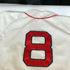 Carl Yaszemski Signed 1970's Wilson Game Model Boston Red Sox Jersey JSA