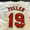 Bob Feller 1940 Triple Crown 8X All Star Signed Cleveland Indians Jersey JSA COA