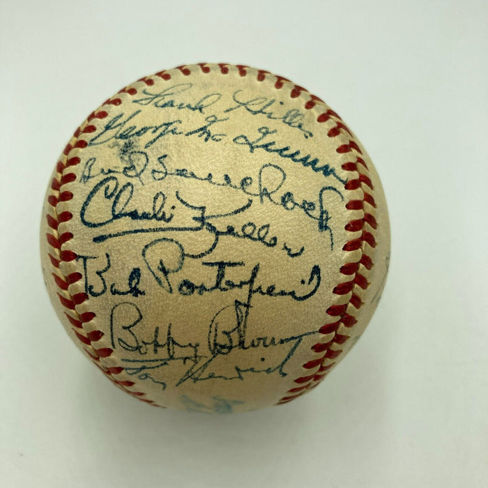 Nice 1948 New York Yankees Team Signed American League Baseball
