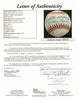 Mickey Mantle Ted Williams Carl Yastrzemski Triple Crown Signed Baseball JSA COA