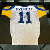 Jim Everett Signed 1980's Authentic Game Issued Los Angeles Rams Jersey JSA COA