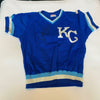 Vintage 1980's George Brett Signed Game Model Kansas City Royals Jersey JSA COA