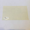 Rare Bobby Hull Handwritten Signed All Time Greatest All Star Team Card JSA COA