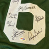 1969 New York Jets Super Bowl Champs Team Signed Jersey Joe Namath PSA DNA