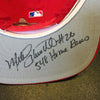 Mike Schmidt #26 548 Home Runs Signed Philadelphia Phillies Hat Cap JSA COA