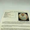 Derek Jeter 1996 Rookie Of The Year World Series Champ Signed Baseball JSA COA