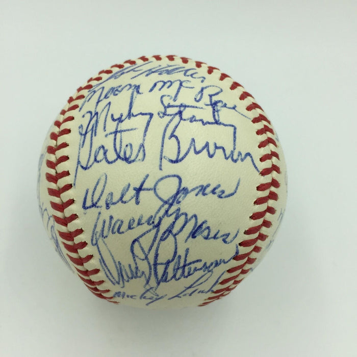 Mint 1970 Detroit Tigers Team Signed American League Baseball 34 Sigs JSA COA