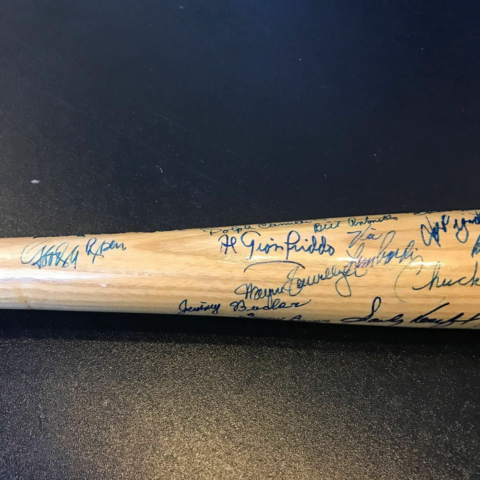 Sandy Koufax Brooklyn Dodgers Legends Signed Ebbets Field Bat 47 Sigs PSA DNA