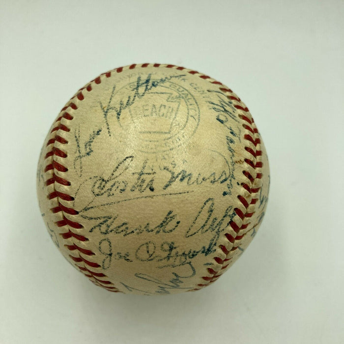 1950 St. Louis Browns Team Signed Official American League Baseball JSA COA