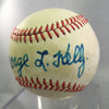 1970's George Kelly Single Signed Autographed NL Feeney Baseball PSA DNA LOA HOF