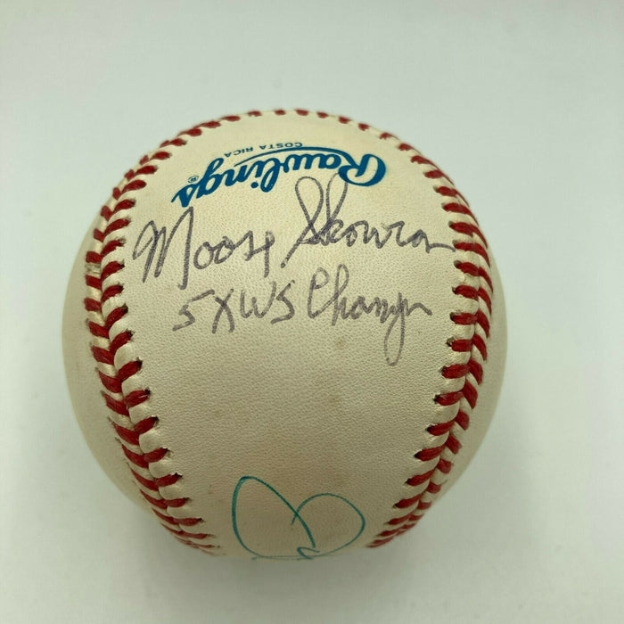 Joe Pepitone #25 & Moose Skowron Signed Official American League Baseball