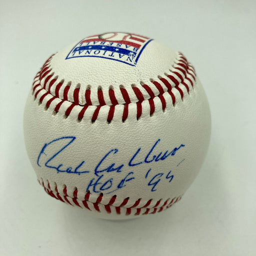 Richie Ashburn Hall Of Fame 1995 Signed Baseball JSA COA