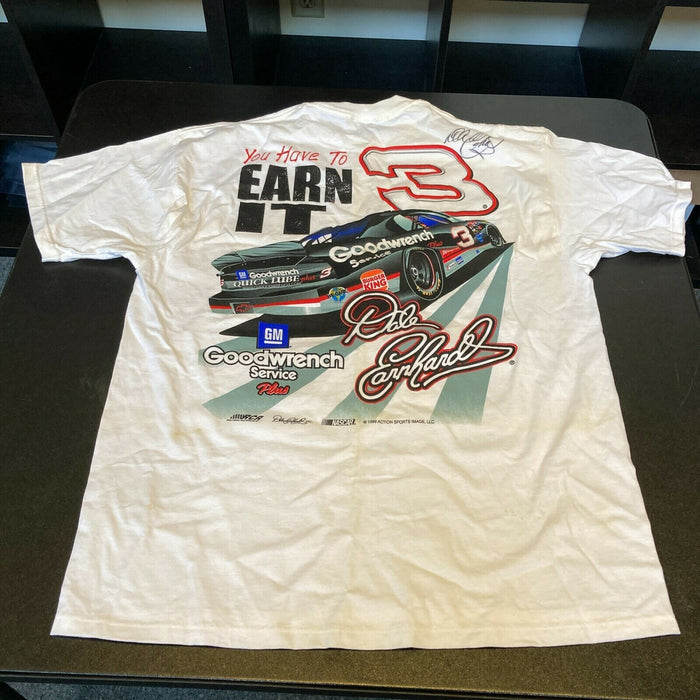 Dale Earnhardt Sr. Signed Autographed Nascar T-Shirt With JSA COA