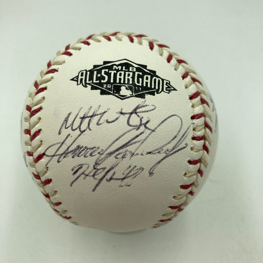 2011 All Star Game Team Signed Baseball With Justin Verlander JSA COA