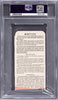 Don Larsen Signed World Series Game 5 Perfect Game Ticket Oct. 8, 1956 PSA