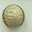 Beautiful 1941 New York Yankees Team Signed American League Baseball Beckett COA