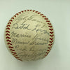 Beautiful 1941 New York Yankees Team Signed American League Baseball Beckett COA