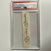 Mickey Mantle Signed Autographed Vintage Cut Signature PSA DNA COA