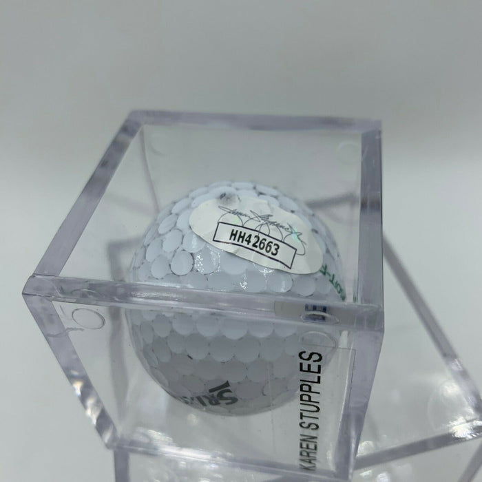 Karen Stupples Signed Autographed Golf Ball PGA With JSA COA