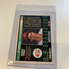 1992 Pinnacle Paul O'Neil Signed Baseball Card Auto