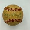 Incredible 1952 Mickey Mantle Rookie Era & Casey Stengel Signed Baseball JSA COA
