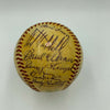 Cy Young Jimmie Foxx Tris Speaker Hall Of Fame Signed Baseball 27 Sigs PSA & JSA