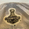 Patrick Kane Signed Chicago Blackhawks 2015 Stanley Cup Champions Hat JSA