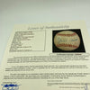 Hank Aaron & Pete Rose Signed Official National League Baseball JSA COA