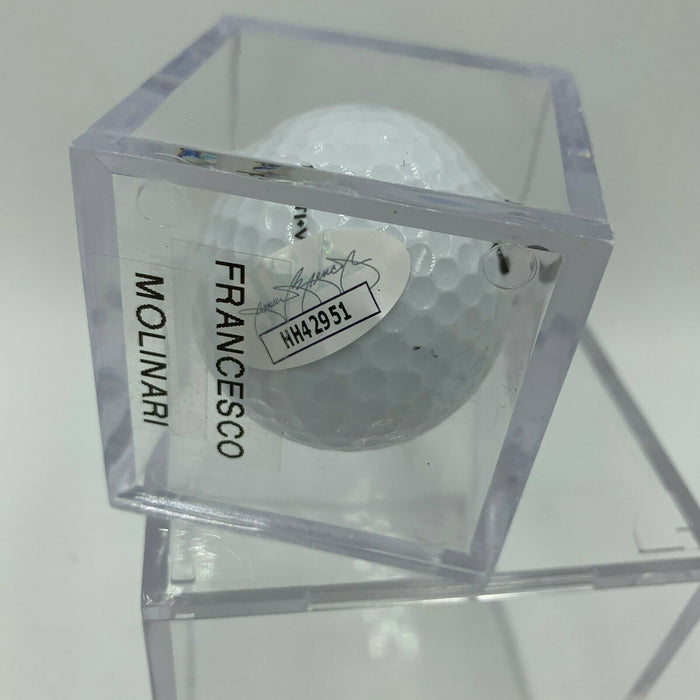 Francesco Molinari Signed Autographed Golf Ball PGA With JSA COA