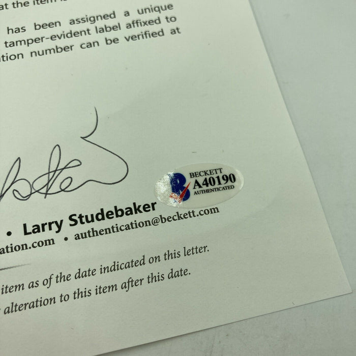 Paul Waner Single Signed Autographed Baseball PSA DNA & Beckett COA RARE