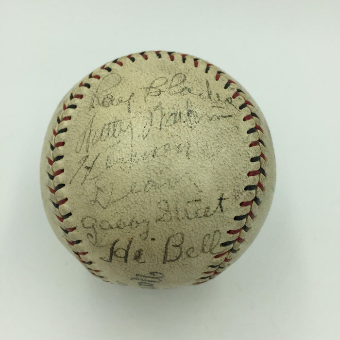 Earliest Known Dizzy Dean Rookie 1930 St Louis Cardinals Signed Baseball PSA
