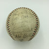 Earliest Known Dizzy Dean Rookie 1930 St Louis Cardinals Signed Baseball PSA