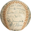 Rare 1943 All Star Game Team Signed Baseball Mel Ott Stan Musial PSA DNA COA