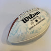 1972 Miami Dolphins Super Bowl Champs Team Signed Wilson Football 40 Sigs JSA