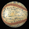 1942 St. Louis Cardinals World Series Champs Team Signed Game Used Baseball BAS