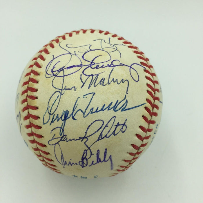 Incredible No Hitter Pitchers Signed Baseball 21 Signatures RARE PSA DNA COA