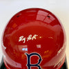 David Ortiz Signed Heavily Inscribed Boston Red Sox STAT Helmet Beckett COA