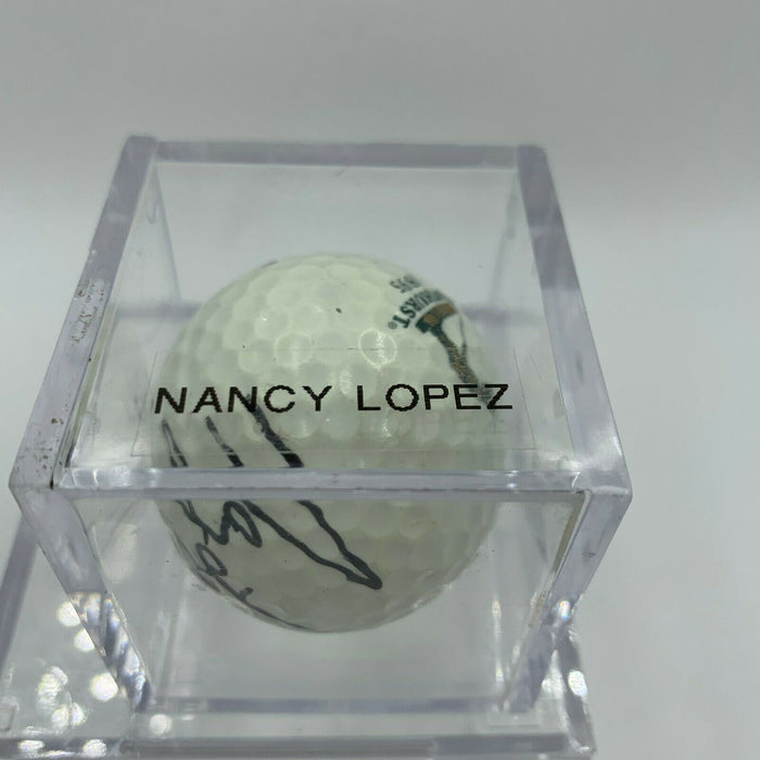 Nancy Lopez Signed Autographed Golf Ball PGA With JSA COA