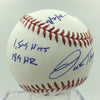J.T Snow Signed Heavily Inscribed Stat Baseball MLB AUTHENTICATED