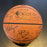 2007-08 Utah Jazz Team Signed Game Used Official NBA Game Basketball JSA COA