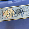 Historic Derek Jeter The Dive Game Signed Full Original Ticket With Steiner COA