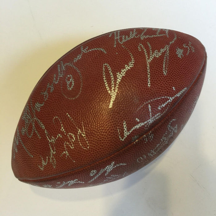 2013 Tennessee Titans Team Signed NFL Game Issued Salute to Service Football