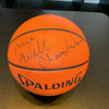 Rare Wilt Chamberlain "Peace" Signed Spalding NBA Official Game Basketball JSA