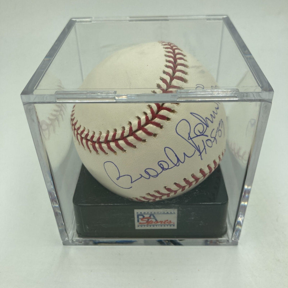 Brooks Robinson HOF 1983 Signed Major League Baseball PSA DNA Graded 9.5 MINT+
