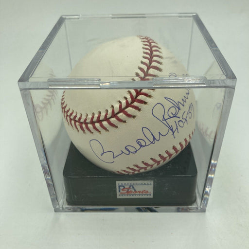 Brooks Robinson HOF 1983 Signed Major League Baseball PSA DNA Graded 9.5 MINT+
