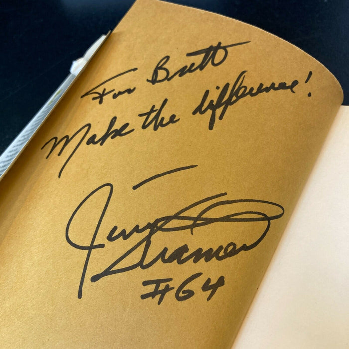 Jerry Kramer Instant Replay Signed Autographed Book