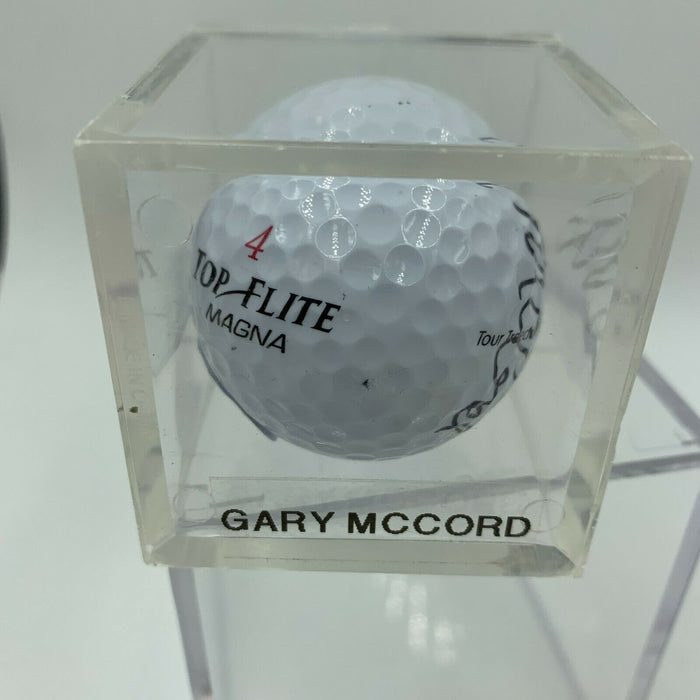 Gary McCord Signed Autographed Golf Ball PGA With JSA COA