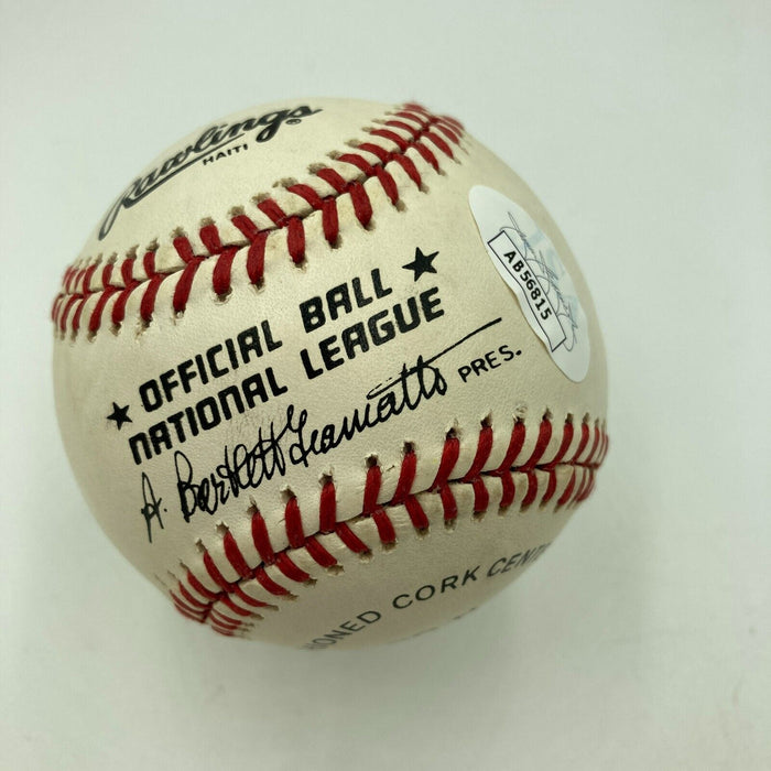 Nice Duke Snider Signed Official National League Baseball With JSA COA